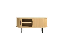 Svetainės baldai | Skandinaviško stiliaus TV staliukas, spintelė svetainei, valgomajam, biurui NO6 NATŪRALUS ĄŽUOLAS
