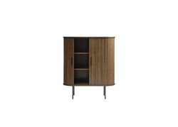 Svetainės baldai | Skandinaviško stiliaus komoda, spintelė svetainei, miegamajam, prieškambariui, biurui NO13 RŪKYTAS ĄŽUOLAS