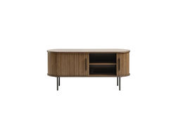 Svetainės baldai | Skandinaviško stiliaus TV staliukas, spintelė svetainei, valgomajam, biurui NO14 RŪKYTAS ĄŽUOLAS
