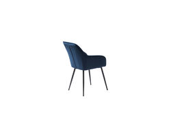 Svetainės baldai | Minkšta kėdė, foteliukas valgomajam, virtuvei, svetainei, pietų, virtuvės stalui ME4 MĖLYNA