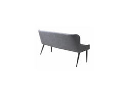 Svetainės baldai | OT11 PILKAS skandinaviško stiliaus sofa - suoliukas svetainės, valgomojo kambariui, valgomojo, pietų stalui