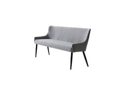 Svetainės baldai | OT12 PILKAS skandinaviško stiliaus sofa - suoliukas svetainės, valgomojo kambariui, valgomojo, pietų stalui