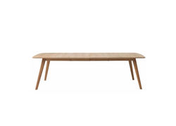 Svetainės baldai | RH8 skandinaviško stiliaus pietų stalas, ištraukiamas virtuvės, valgomojo, svetainės stalas