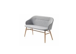 Svetainės baldai | Skandinaviško stiliaus sofa - suoliukas svetainės, valgomojo kambariui, valgomojo, pietų stalui TE4 PILKA