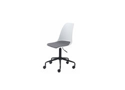 Svetainės baldai | WH15 BALTA skandinaviško dizaino reguliuojamo aukščio biuro kėdė vaikų, jaunuolio kambariui, biurui