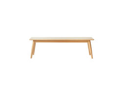 Svetainės baldai | Skandinaviško stiliaus suoliukas svetainės, valgomojo kambariui, valgomojo, pietų stalui BA3 - natūralus ąžuolas