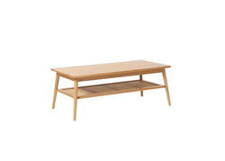 Svetainės baldai | Skandinaviško stiliaus kavos staliukas, žurnalinis staliukas svetainei, valgomajam, biurui BA4 - natūralus ąžuolas