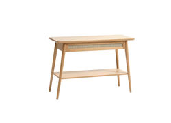 BA5 - natūralus ąžuolas skandinaviško stiliaus konsolė - staliukas, svetainei, miegamajam, valgomajam, biurui, prieškambariui
