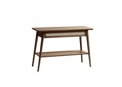 Svetainės baldai | BA13 - rūkytas ąžuolas skandinaviško stiliaus konsolė - staliukas, svetainei, miegamajam, valgomajam, biurui, prieškambariui