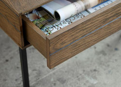 MO6 kavos staliukas, žurnalinis staliukas su lentyna svetainei, valgomajam, biurui