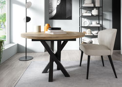 Svetainės baldai | EVA pietų stalas, ištraukiamas virtuvės, valgomojo, svetainės stalas 