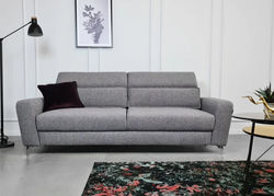 Svetainės baldai | DELUX, MAGRĖS BALDAI minkšta miegama trivietė sofa svetainės kambariui, valgomajam