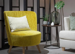 Svetainės baldai | ELEGANT, MAGRĖS BALDAI minkštas patogus elegantiško dizaino fotelis svetainei, valgomajam, biurui