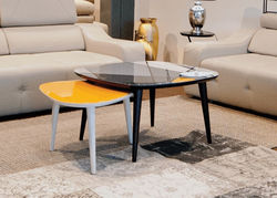 Svetainės baldai | GAMA modernaus dizaino kavos staliukas svetainei, valgomajam MAGRĖS BALDAI