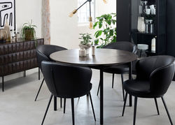 LAT svetainės baldų kolekcija: komoda, pietų stalas, kavos staliukas, TV staliukas, konsolė