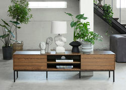 MODICA svetainės baldų kolekcija: komoda, kavos staliukas, TV staliukas, spintelė