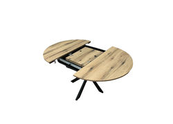 Svetainės baldai | KYOTO 926A pietų stalas, ištraukiamas virtuvės, valgomojo, svetainės stalas, medinis 