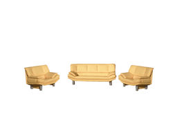 Svetainės baldai | PIKALO 3+1+1 minkštų baldų komplektas: trivietė nemiegama sofa, fotelis