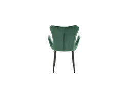 H35 TAMSIAI ŽALIA kėdė - krėslas valgomajam, virtuvei, svetainei, pietų, virtuvės stalui