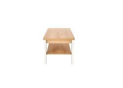 Svetainės baldai | JANA kavos staliukas, žurnalinis staliukas su lentyna svetainei, valgomajam, biurui