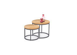 RITA modernaus stiliaus kavos staliukai, staliukų rinkinys svetainei, valgomajam, biurui
