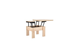 Svetainės baldai | SARA stalas transformeris, kavos staliukas, pietų stalas svetainei, valgomajam