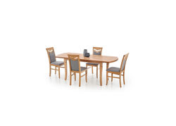 Svetainės baldai | FREDAS pietų stalas, ištraukiamas virtuvės, valgomojo, svetainės stalas