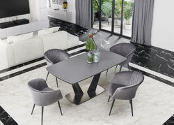 TANGO pietų stalas, ištraukiamas virtuvės, valgomojo, svetainės stalas