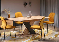 Svetainės baldai | RŪTA pietų stalas, ištraukiamas virtuvės, valgomojo, svetainės stalas