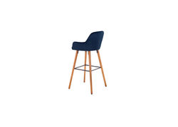 Virtuvės baldai | H63 skandinaviško stiliaus baro kėdė virtuvei, svetainei, valgomajam