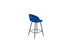 H65 TAMSIAI MĖLYNA modernaus dizaino baro kėdė virtuvei, svetainei, valgomajam