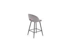 Virtuvės baldai | H65 PILKA modernaus dizaino baro kėdė virtuvei, svetainei, valgomajam