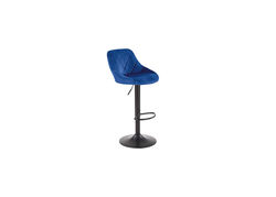 H68 TAMSIAI MĖLYNA modernaus dizaino reguliuojamo aukščio baro kėdė virtuvei, svetainei, valgomajam