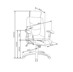 Biuro baldai | STELA2 biuro, darbo, vadovo kėdė su ratukais, reguliuojamo aukščio vaikų, jaunuolio kambario kėdė