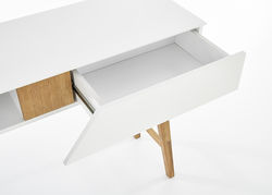 Svetainės baldai | HK1 kosmetinis staliukas, stalas-konsolė miegamojo kambariui, svetainei