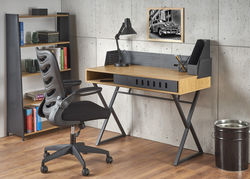 Biuro baldai | BH43 darbo stalas, rašomasis stalas vaikų, jaunuolio kambariui, biurui 