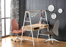 Biuro baldai | BH48 dvipusis darbo stalas, rašomasis stalas vaikų, jaunuolio kambariui, biurui 