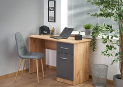 Biuro baldai | ELVIS rašomasis, darbo stalas vaikų, jaunuolio kambariui, biurui 