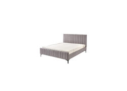 Miegamojo baldai | PATRICIJA160 minkšta dvigulė lova be patalynės dėžės miegamojo kambariui, skandinaviško stiliaus