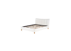 SANDRA160 dvigulė lova, modernaus dizaino miegamojo kambario lova be patalynės dėžės