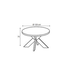 Svetainės baldai | BOND120, GRAFŲ BALDAI pietų stalas, virtuvės stalas, valgomojo stalas 