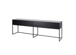 Svetainės baldai | HARRISON 2ST 220, GRAFŲ BALDAI skandinaviško stiliaus komoda su 2 stalčiais, stalas-konsolė svetainei, valgomajam, biurui 
