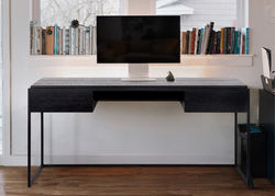 HARRISON 2ST 160, GRAFŲ BALDAI skandinaviško stiliaus konsolė, darbo stalas su stalčiais svetainei, biurui, vaikų kambariui