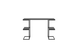Biuro baldai | HARRISON, GRAFŲ BALDAI industrinio stiliaus stalas, darbo stalas su lentynomis biurui, vaikų, jaunuolio kambariui 