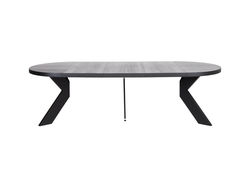Svetainės baldai | BOND120-320, GRAFŲ BALDAI skandinaviško stiliaus prailginamas virtuvės stalas, pietų stalas svetainei, valgomajam, su atramine kojele