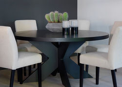 Svetainės baldai | BOND138-238, GRAFŲ BALDAI padidinamas pietų stalas, ištraukiamas virtuvės, valgomojo stalas svetainei, valgomajam