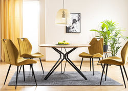 S6 GARSTYČIŲ Minkšta, švelni, patogi kėdė valgomojo, svetainės kambariui, virtuvei 