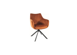 S10 CINAMONO kėdė, minkštas besisukantis foteliukas, krėslas virtuvei, svetainės, valgomojo kambariui