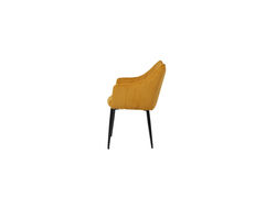Svetainės baldai | S19 GARSTYČIŲ minkšta kėdė, foteliukas valgomajam, virtuvei, svetainei, pietų, virtuvės stalui