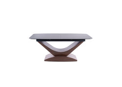LUKA pietų stalas su praplėtimu, išskirtinio dizaino ištraukiamas virtuvės stalas